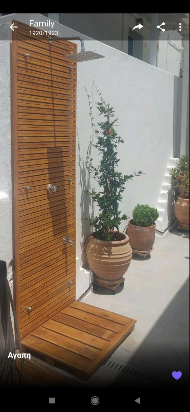 Appartement NISO double à Livadi  Chambre photo